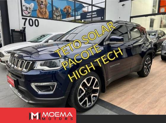 JEEP COMPASS 2.0 16V FLEX LIMITED AUTOMÁTICO JEEP COMPASS 2.0 16V FLEX LIMITED AUTOMÁTICO